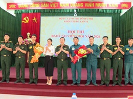 Khối thi đua số 14 tổ chức Hội thi Báo cáo viên giỏi Lực lượng vũ trang Thủ đô năm 2026