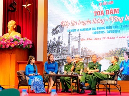 Xã Gia Lâm tổ chức tọa đàm “Tiếp lửa truyền thống - Vững bước tương lai”