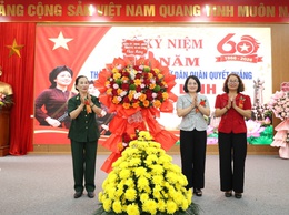 TRUNG ĐỘI NỮ DÂN QUÂN QUYẾT THẮNG XÃ MÊ LINH TỔ CHỨC LỄ KỈ NIỆM 60 NĂM NGÀY THÀNH LẬP (1966 - 2026)