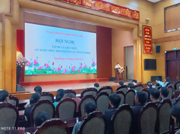 Phường Tây Hồ: Tập huấn kiến thức an toàn thực phẩm lĩnh vực nông nghiệp năm 2026