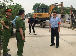 Hội Cựu chiến binh xã phối hợp triển khai bảo đảm tiến độ các dự án trọng điểm trên địa bàn xã