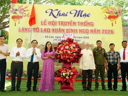 Lễ hội truyền thống làng Võ Lao Xuân Bính Ngọ năm 2026 diễn ra thành công tốt đẹp, để lại nhiều ấn tượng sâu sắc.
