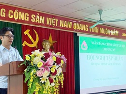 Phường Chương Mỹ nâng cao hiệu quả tín dụng chính sách qua hội nghị tập huấn năm 2026