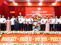 Đại hội đại biểu Hội Chữ thập đỏ xã Bình Minh lần thứ I, nhiệm kỳ 2026 - 2031