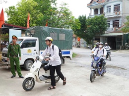 Đại Xuyên duy trì hiệu quả mô hình “Cổng trường an toàn giao thông”