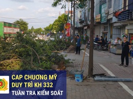 Công an phường Chương Mỹ nỗ lực khắc phục các điểm nghẽn giao thông trên địa bàn