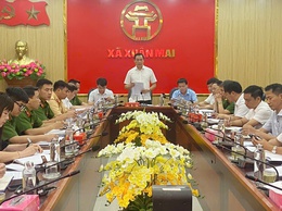 Xuân Mai tiếp tục chỉ đạo giải quyết 05 điểm nghẽn trên địa bàn xã