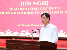 THÀNH PHỐ HÀ NỘI ĐÁNH GIÁ KẾT QUẢ CÔNG TÁC QUÝ I, TRIỂN KHAI NHIỆM VỤ TRỌNG TÂM QUÝ II-2026