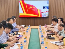 Xã Đại Thanh tham gia hội nghị trực tuyến của Thành uỷ Hà Nội giao ban quý I năm 2026.