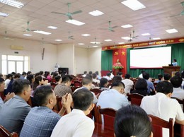 Khai mạc lớp bồi dưỡng nghiệp vụ công tác tiếp dân xử lý đơn thư, giải quyết khiếu nại tố cáo, phòng chống tham nhũng, việc thực hiện sau thanh tra năm 2026 tại xã Quảng Oai