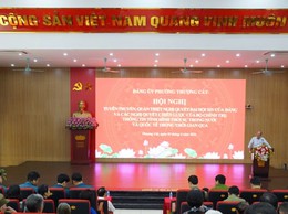 Phường Thượng Cát tổ chức Hội nghị quán triệt Nghị quyết Đại hội XIV của Đảng