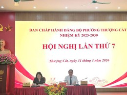 Phường Thượng Cát triển khai các nhiệm vụ theo đúng tinh thần “6 rõ”