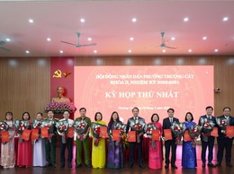 Phường Thượng Cát: Kiện toàn nhân sự HĐND, UBND nhiệm kỳ mới