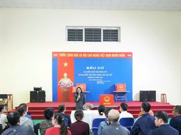 Thượng Cát ứng dụng công nghệ số đưa thông tin bầu cử đến cử tri