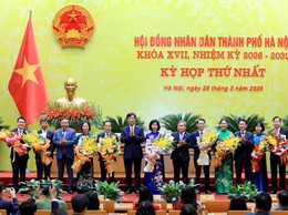 Ủy ban Thường vụ Quốc hội phê chuẩn kết quả bầu Chủ tịch, Phó Chủ tịch HĐND thành phố Hà Nội