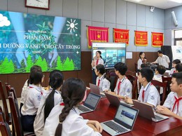 Phường Giảng Võ: Đẩy mạnh chuyển đổi số gắn với xây dựng trường học hạnh phúc