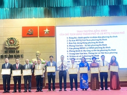 Ba Đình tổng kết bầu cử 2026–2031: Dấu ấn lãnh đạo, sức mạnh đồng thuận Nhân dân