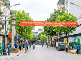 PHƯỜNG GIẢNG VÕ HƯỞNG ỨNG PHONG TRÀO THI ĐUA “SÁNG - XANH - SẠCH - ĐẸP” NĂM 2026