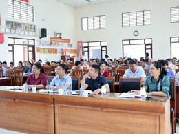 Xuân Mai tổ chức hội nghị triển khai công tác quản lý giết mổ, vận chuyển, kinh doanh động vật và sản phẩm động vật trên địa bàn xã 