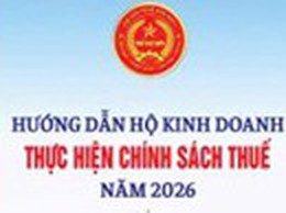 Inforgraphic: Hướng dẫn HKD thực hiện chính sách thuế năm 2026