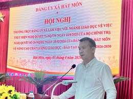 Hát Môn tạo đột phá nâng cao chất lượng giáo dục