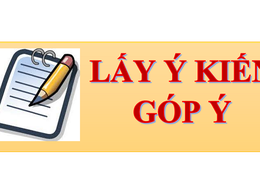 THÔNG BÁO LẤY Ý KIẾN CƠ QUAN, TỔ CHỨC VÀ CỘNG ĐỒNG DÂN CƯ