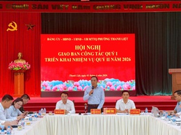 Đảng ủy phường Thanh Liệt: nâng cao hiệu quả điều hành, tăng cường kỷ cương, kỷ luật trong thực hiện nhiệm vụ