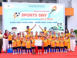 RỰC RỠ SẮC MÀU “NGÀY HỘI THỂ THAO – SPORTS DAY” TẠI TRƯỜNG MẦM NON LÂM TIÊN