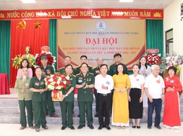 Đại hội  hội Nạn nhân chất độc da cam/Đioxin xã Phú Nghĩa nhiệm kỳ 2026 -2031 thành công tốt đẹp