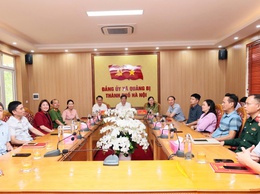 Quảng Bị tham dự hội nghị giao ban trực tuyến đánh giá kết quả quý I, triển khai nhiệm vụ trọng tâm quý II-2026 của Thành ủy, HĐND, UBND, Ủy ban Mặt trận Tổ quốc Việt Nam thành phố Hà Nội tổ chức 