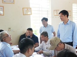 76 hộ dân xã Dương Hoà nhận tiền bồi thường giải phóng mặt bằng Dự án Depot Sơn Đồng 