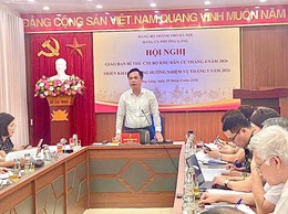 PHƯỜNG LÁNG: TỔ CHỨC HỘI NGHỊ GIAO BAN BÍ THƯ CHI BỘ THÁNG 4 NĂM 2026
