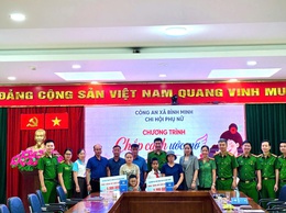 CÔNG AN XÃ BÌNH MINH TỔ CHỨC CHƯƠNG TRÌNH “CHẮP CÁNH NHỮNG ƯỚC MƠ” VÀ “MẸ ĐỠ ĐẦU” NĂM 2026