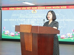 Phường Láng: Gắn chuyển đổi số với chăm lo thiết thực đời sống người lao động