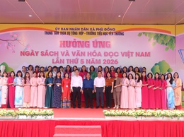 xã Phù Đổng phát động hưởng ứng Ngày sách và Văn hóa đọc Việt Nam 