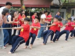 Sôi nổi giải kéo co học sinh phường Yên Nghĩa năm học 2025 – 2026