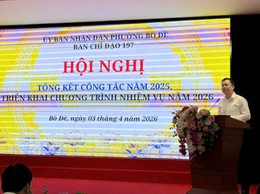 PHƯỜNG BỒ ĐỀ GIỮ VỮNG KỶ CƯƠNG, ĐẢM BẢO TRẬT TỰ ĐÔ THỊ NĂM 2026