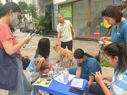 Phường Tây Hồ triển khai đồng bộ công tác thống kê, quản lý và tiêm phòng vắc xin bệnh Dại cho đàn chó, mèo năm 2026