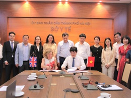 Sở Y tế Hà Nội tiếp và làm việc với đoàn chuyên gia Đại học Oxford, Vương quốc Anh