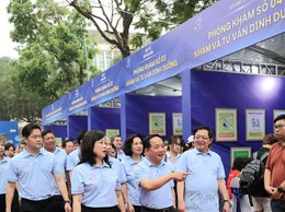 Mít tinh phát động Ngày Sức khỏe toàn dân, lan tỏa thông điệp “Chủ động phòng bệnh - Vì một Việt Nam khỏe mạnh”