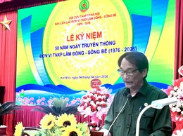 Kỷ niệm 50 năm truyền thống lực lượng Thanh niên xung phong Lâm Đồng – Sông Bé tại Hà Nội