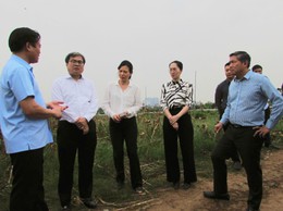 Phường Hồng Hà: Nỗ lực giải phóng mặt bằng, bảo đảm tiến độ thi công cầu Tứ Liên