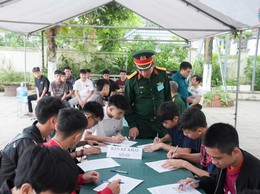 XÃ HƯNG ĐẠO TỔ CHỨC ĐĂNG KÝ NGHĨA VỤ QUÂN SỰ, QUÂN NHÂN DỰ BỊ VÀ DÂN QUÂN TỰ VỆ NĂM 2026