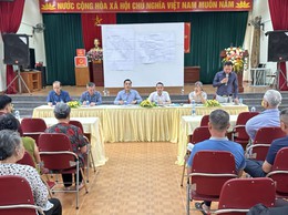 Xã Đại Thanh hoàn thành công tác thông báo chủ trương thực hiện dự án đầu tư xây dựng Khu đô thị thể thao Olympic tại 11 thôn trên địa bàn