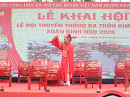 Một số hình ảnh tại Lễ hội truyền thống 3 thôn Kim Cốc năm 2026