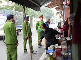 Công an xã Dương Hoà phát động phong trào thi đua đặc biệt khắc phục 5 điểm nghẽn 
