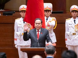 Đồng chí Trần Thanh Mẫn tái đắc cử Chủ tịch Quốc hội khóa XVI với sự tín nhiệm tuyệt đối