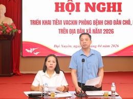 Hội nghị triển khai tiêm vacxin phòng bệnh cho đàn chó,mèo trên địa bàn xã năm 2026