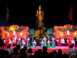 Sôi nổi đêm thứ hai liên hoan nghệ thuật quần chúng chào mừng Lễ hội Đền – Chùa Bà Tấm năm 2026