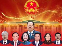 Lãnh đạo Quốc hội gồm Chủ tịch và 6 Phó Chủ tịch